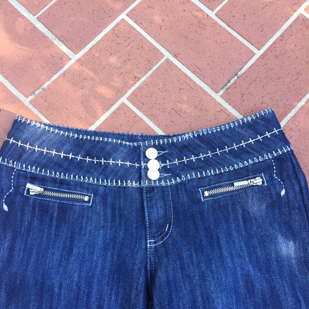 Fancy RIFLE JEANS with silver stitching - Picture 2 of 7